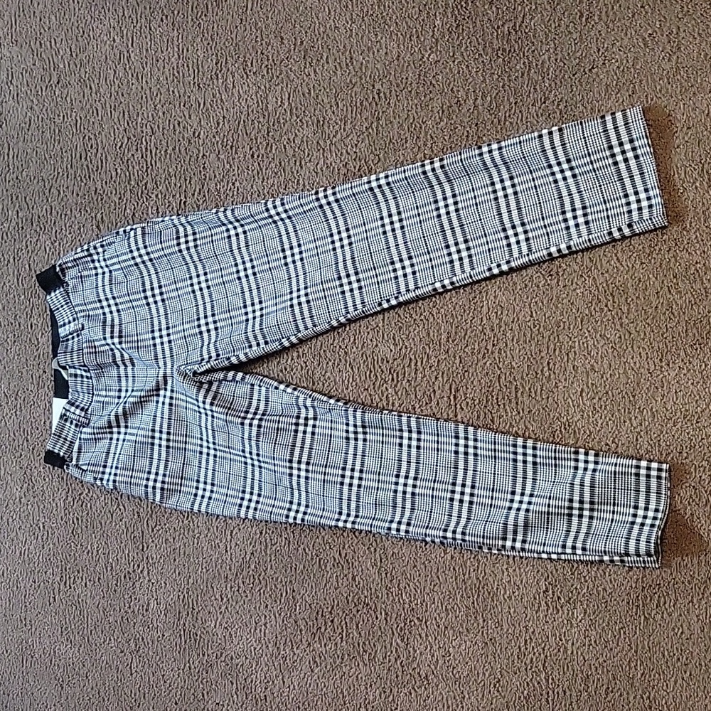 H&M Women's Plaid Pants NWT